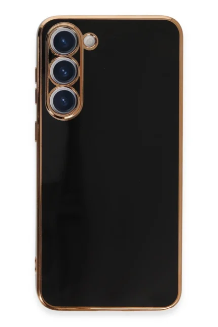 Uray store Samsung Galaxy S23 Kılıf Volet Silikon - Siyah