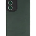 Uray store Samsung Galaxy S23 Plus Kılıf Loop Deri Silikon - Yeşil