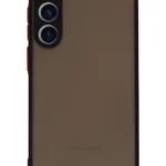 Uray store Samsung Galaxy S23 Plus Kılıf Montreal Silikon Kapak - Siyah