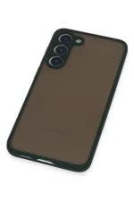 Uray store Samsung Galaxy S23 Plus Kılıf Montreal Silikon Kapak - Yeşil - Görsel 4