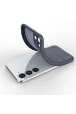Uray store Samsung Galaxy S23 Plus Kılıf Optimum Silikon - Lacivert - Görsel 4