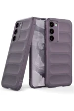 Uray store Samsung Galaxy S23 Plus Kılıf Optimum Silikon - Mor - Görsel 2