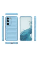 Uray store Samsung Galaxy S23 Plus Kılıf Optimum Silikon - Sky Blue - Görsel 3