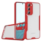 Uray store Samsung Galaxy S23 Plus Kılıf Platin Silikon - Kırmızı