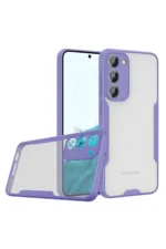 Uray store Samsung Galaxy S23 Plus Kılıf Platin Silikon - Lila