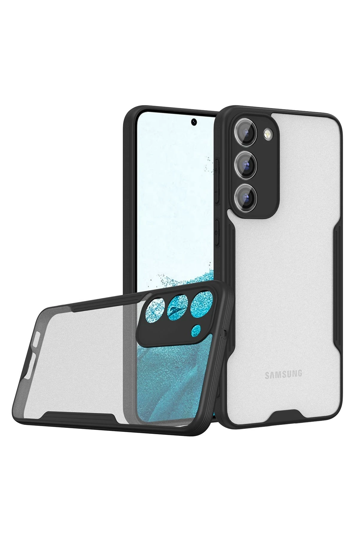 newface-samsung-galaxy-s23-plus-kilif-platin-silikon-siyah-default Uray store Samsung Galaxy S23 Plus Kılıf Platin Silikon - Siyah - Görsel 1
