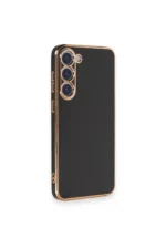 Uray store Samsung Galaxy S23 Plus Kılıf Volet Silikon - Siyah - Görsel 2