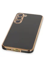 Uray store Samsung Galaxy S23 Plus Kılıf Volet Silikon - Siyah - Görsel 4