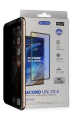 Uray store Samsung Galaxy S23 Ultra Durable Full Glue Curved Hayalet Cam