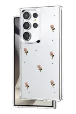 Uray store Samsung Galaxy S23 Ultra Fiyonk Desenli Kapak - Desen 6