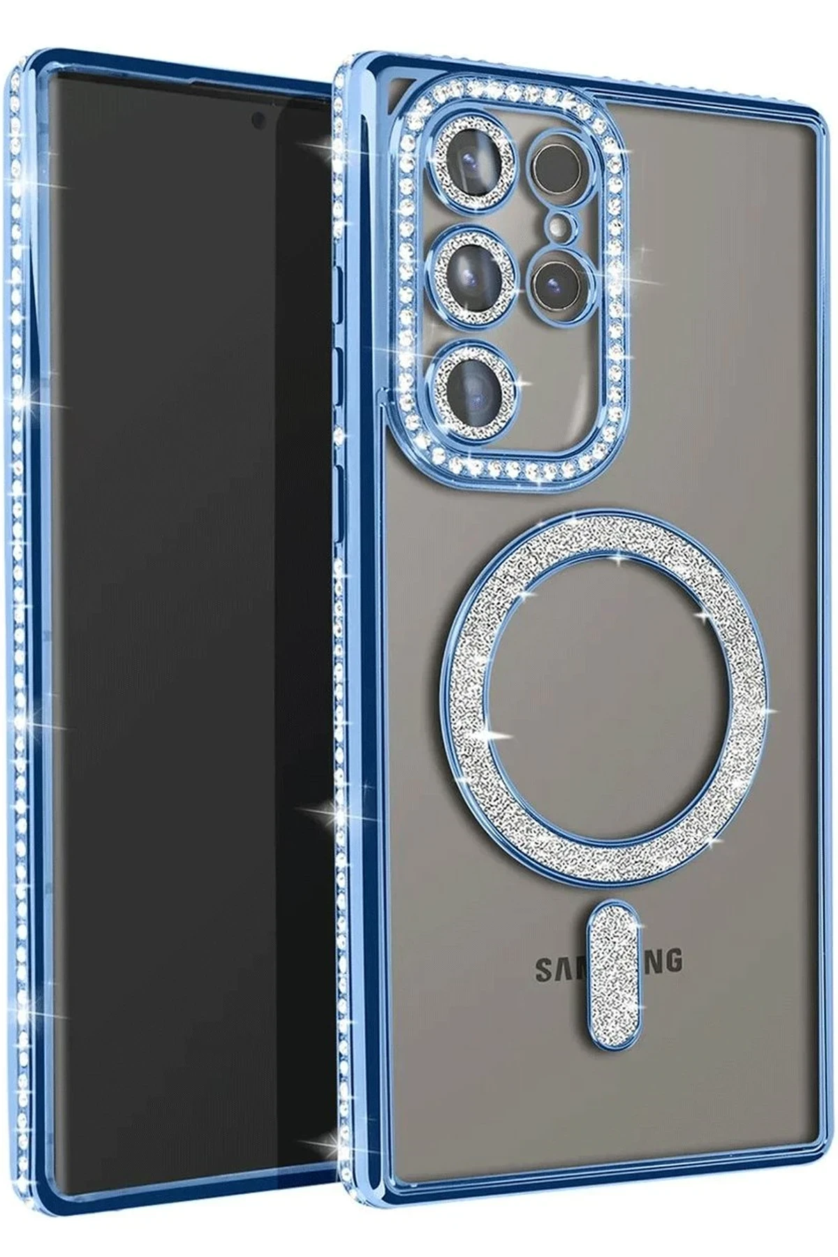 newface-samsung-galaxy-s23-ultra-joke-simli-magneticsafe-kilif-mavi-default Uray store Samsung Galaxy S23 Ultra Joke Simli Magneticsafe Kılıf - Mavi - Görsel 1