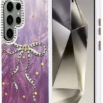 Uray store Samsung Galaxy S23 Ultra Kılıf Blade Aynalı Desenli Kapak - Desen 1
