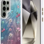 Uray store Samsung Galaxy S23 Ultra Kılıf Blade Aynalı Desenli Kapak - Desen 4