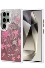 Uray store Samsung Galaxy S23 Ultra Kılıf Blade Aynalı Desenli Kapak - Desen 7
