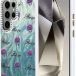 Uray store Samsung Galaxy S23 Ultra Kılıf Blade Aynalı Desenli Kapak - Desen 9