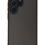 Uray store Samsung Galaxy S23 Ultra Kılıf Montreal Silikon Kapak - Siyah