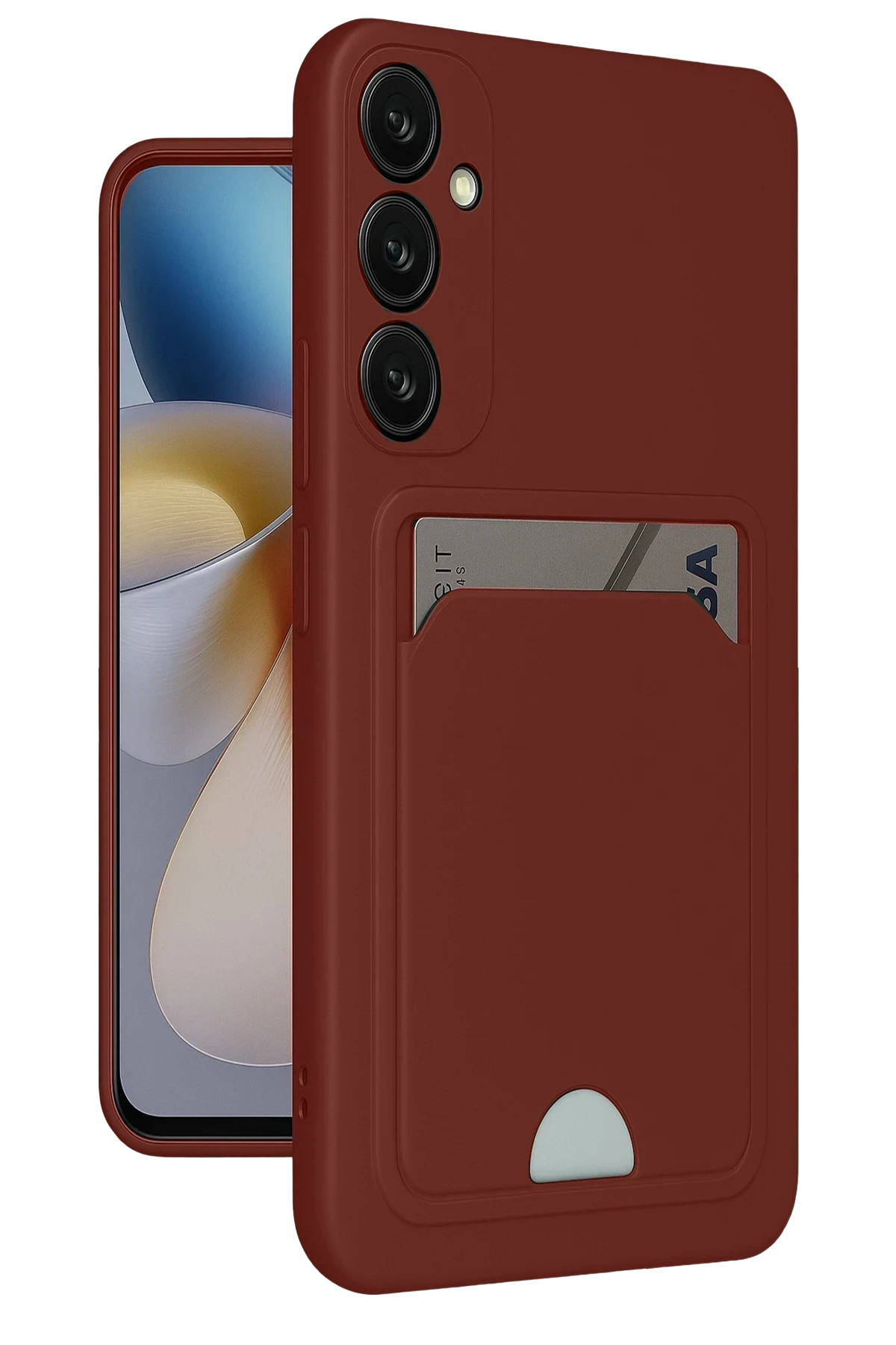 newface-samsung-galaxy-s24-fe-kilif-kelvin-kartvizitli-silikon-bordo-default Uray store Samsung Galaxy S24 FE Kılıf Kelvin Kartvizitli Silikon - Bordo - Görsel 1