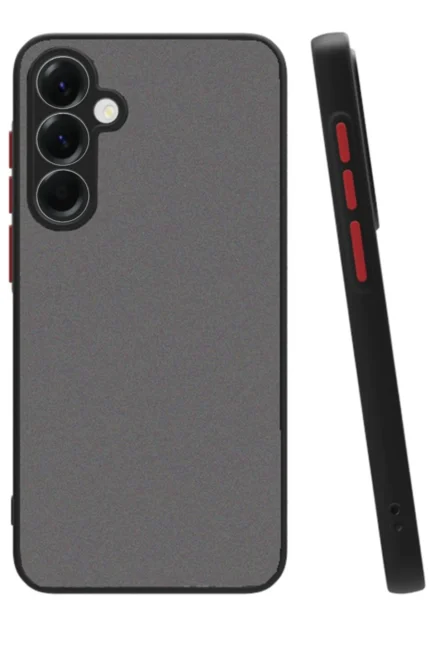 Uray store Samsung Galaxy S24 FE Kılıf Montreal Silikon Kapak - Siyah