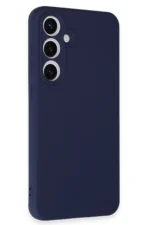 Uray store Samsung Galaxy S24 FE Kılıf Nano içi Kadife Silikon - Lacivert - Görsel 2