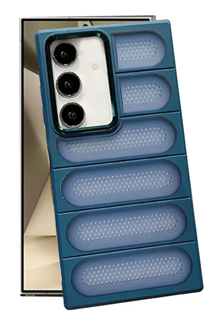 Uray store Samsung Galaxy S24 Kılıf Airmax Silikon Kapak - Lacivert