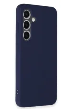 Uray store Samsung Galaxy S24 Kılıf First Silikon - Lacivert - Görsel 2