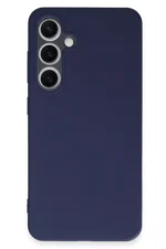 Uray store Samsung Galaxy S24 Kılıf First Silikon - Lacivert - Görsel 4