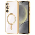 Uray store Samsung Galaxy S24 Kılıf Kross Magneticsafe Kapak - Gold