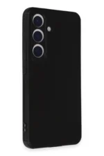 Uray store Samsung Galaxy S24 Kılıf Loop Deri Silikon - Siyah - Görsel 2