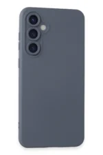 Uray store Samsung Galaxy S24 Kılıf Nano içi Kadife Silikon - Gri