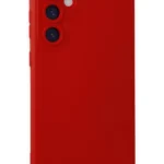 Uray store Samsung Galaxy S24 Kılıf Nano içi Kadife Silikon - Kırmızı