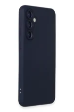 Uray store Samsung Galaxy S24 Kılıf Nano içi Kadife Silikon - Lacivert - Görsel 2