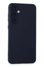 Uray store Samsung Galaxy S24 Kılıf Nano içi Kadife Silikon - Lacivert