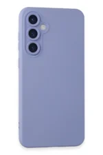 Uray store Samsung Galaxy S24 Kılıf Nano içi Kadife Silikon - Lila