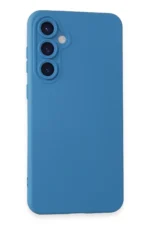 Uray store Samsung Galaxy S24 Kılıf Nano içi Kadife Silikon - Mavi