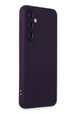 Uray store Samsung Galaxy S24 Kılıf Nano içi Kadife Silikon - Mor - Görsel 2
