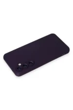 Uray store Samsung Galaxy S24 Kılıf Nano içi Kadife Silikon - Mor - Görsel 3