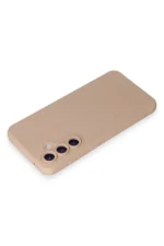Uray store Samsung Galaxy S24 Kılıf Nano içi Kadife Silikon - Pudra - Görsel 3