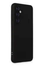Uray store Samsung Galaxy S24 Kılıf Nano içi Kadife Silikon - Siyah - Görsel 2