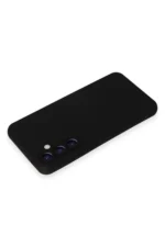 Uray store Samsung Galaxy S24 Kılıf Nano içi Kadife Silikon - Siyah - Görsel 3