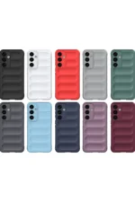 Uray store Samsung Galaxy S24 Kılıf Optimum Silikon - Sky Blue - Görsel 3