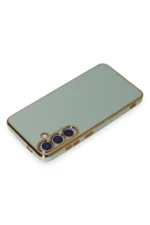 Uray store Samsung Galaxy S24 Kılıf Volet Silikon - Açık Yeşil - Görsel 3