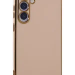 Uray store Samsung Galaxy S24 Kılıf Volet Silikon - Pembe