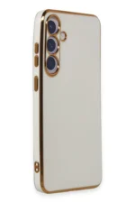 Uray store Samsung Galaxy S24 Plus Kılıf Volet Silikon - Beyaz - Görsel 2