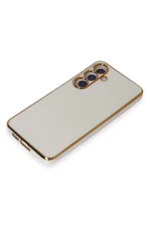 Uray store Samsung Galaxy S24 Plus Kılıf Volet Silikon - Beyaz - Görsel 4