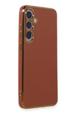Uray store Samsung Galaxy S24 Plus Kılıf Volet Silikon - Kırmızı - Görsel 2