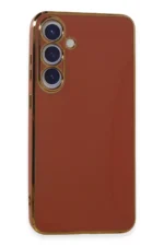 Uray store Samsung Galaxy S24 Plus Kılıf Volet Silikon - Kırmızı