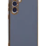 Uray store Samsung Galaxy S24 Plus Kılıf Volet Silikon - Mavi