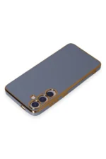 Uray store Samsung Galaxy S24 Plus Kılıf Volet Silikon - Mavi - Görsel 3
