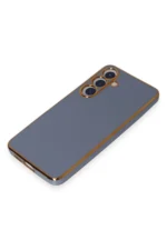 Uray store Samsung Galaxy S24 Plus Kılıf Volet Silikon - Mavi - Görsel 4