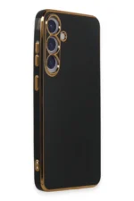 Uray store Samsung Galaxy S24 Plus Kılıf Volet Silikon - Siyah - Görsel 2